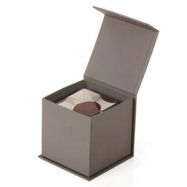 Crystal Packaging Magnetic Rigid Gift Box , Custom Printed Magnetic Packaging Box