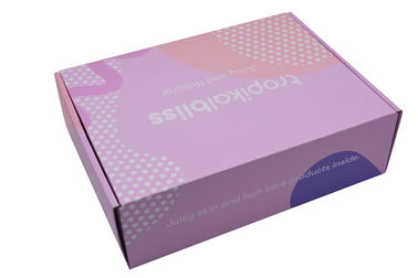 Custom Printed Subscription Boxes / Foldable Gift Box For Shipping Packaging
