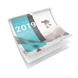 365 Day Folding Custom Photo Calendar Printing , Personalized Picture Calendar