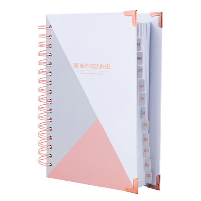Factory Business Notebook With Custom Logo Print Korean Travel Cute Grid Notebooks And Journals