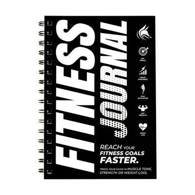 Custom Printing Hardcover Fitness Journal And Planner For Workouts
