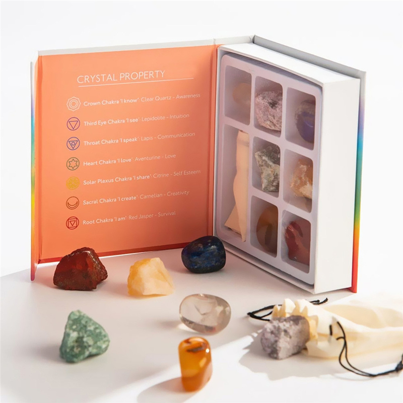Custom Logo Luxury Sample Printed Paper Box For Stones High Durability