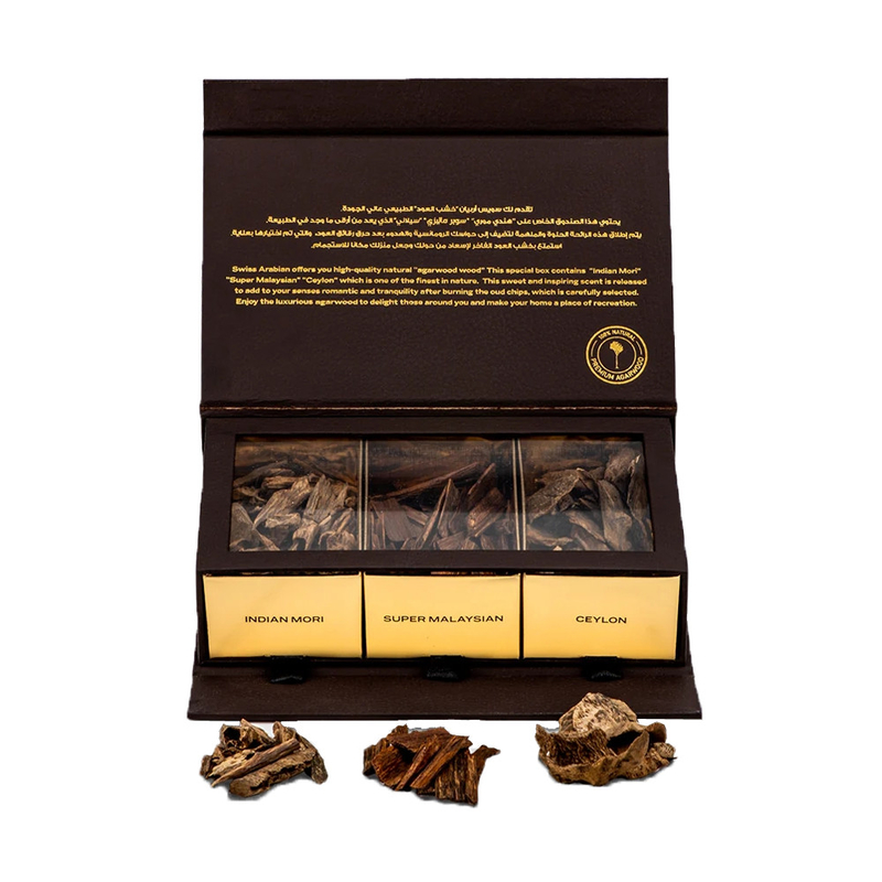 Wholesale Custom Luxury Gift Packing Box For Oud Agarwood